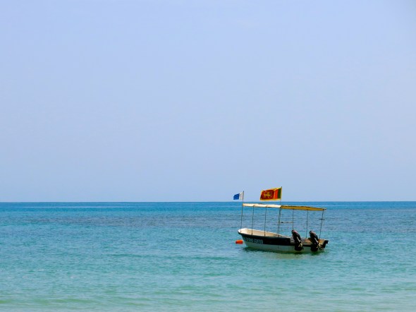 Boat at Pasikudah